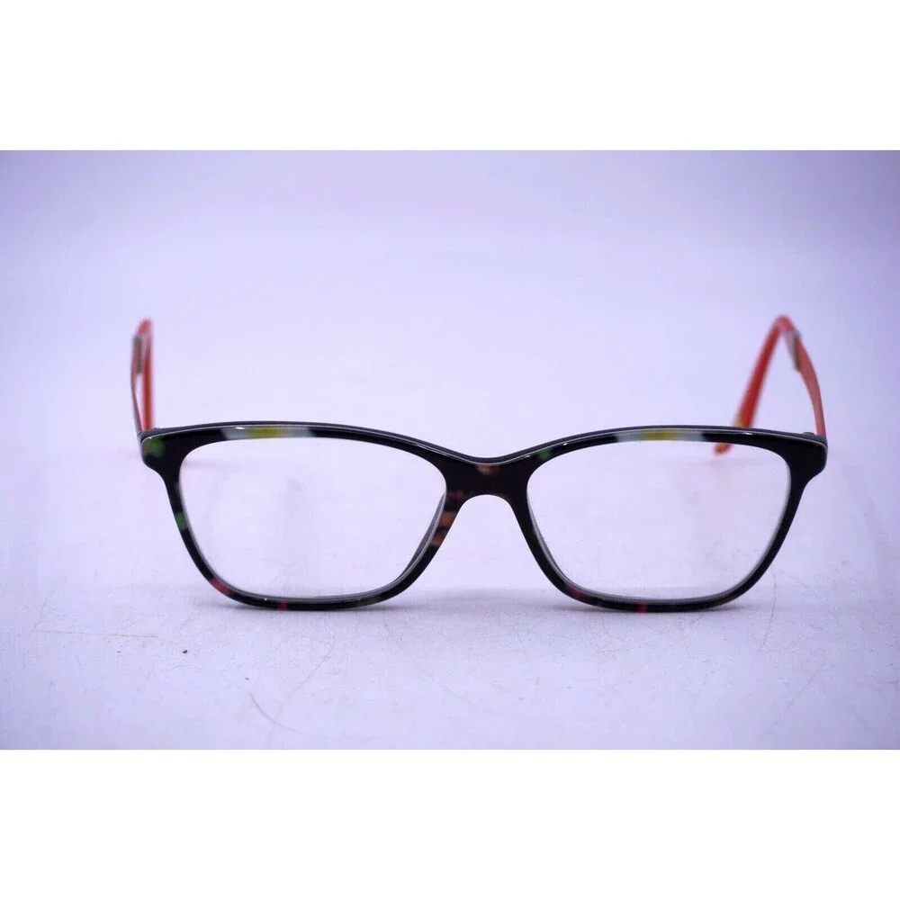 ESCADA Eyewear VES A27 0AP3 Red Black Wayfarer Eyeglasses Frames 53 15 140